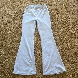 Charlotte Russe velour flare pants